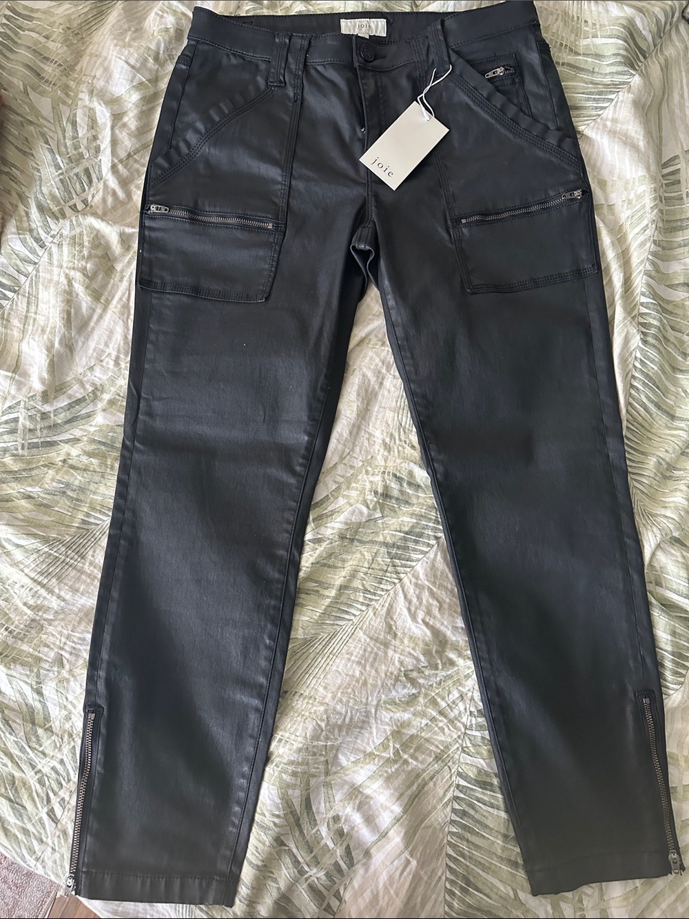 Joie Park Coated Skinny Pants NWT